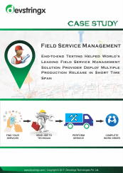 FIELD SERVICE MANAGEMENT