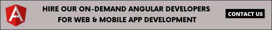 Banner on Hire Our Angular Developer