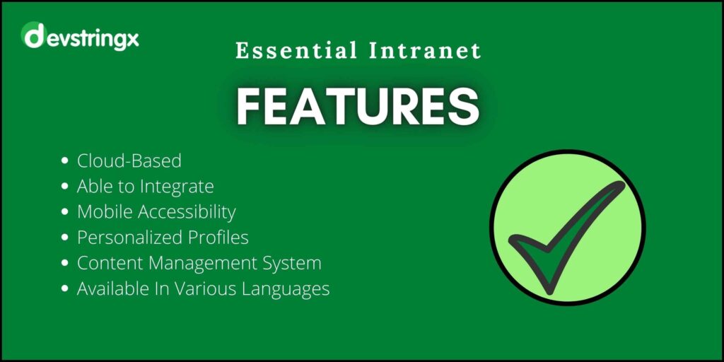 Image on Essential Intranet features
