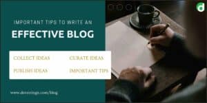 How to Write an Effective Blog ? – Devstringx