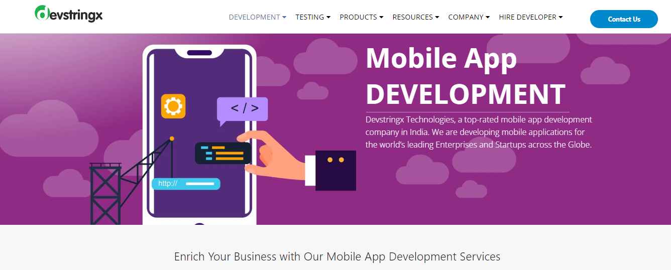 Devstringx technologies mobile app development