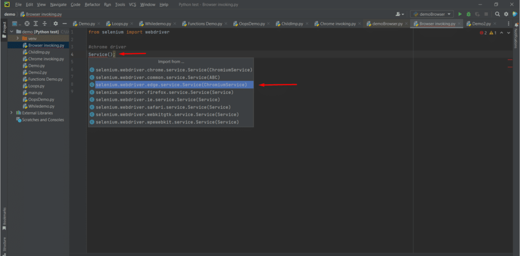Selenium Python: Invoke Chrome Browser & Load Site to Automate