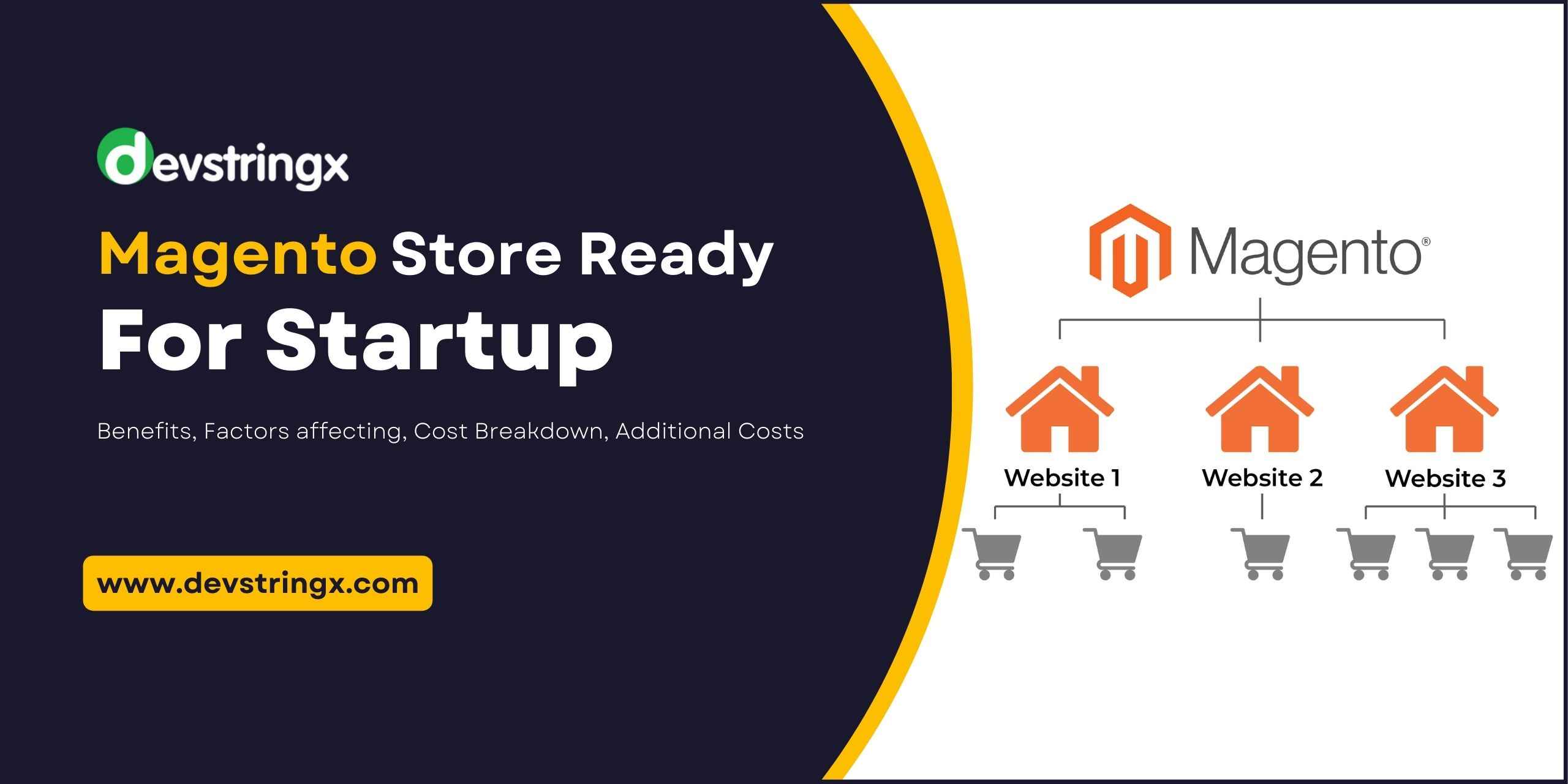 Feature image for Cost to get your Magento store ready for a startup blog