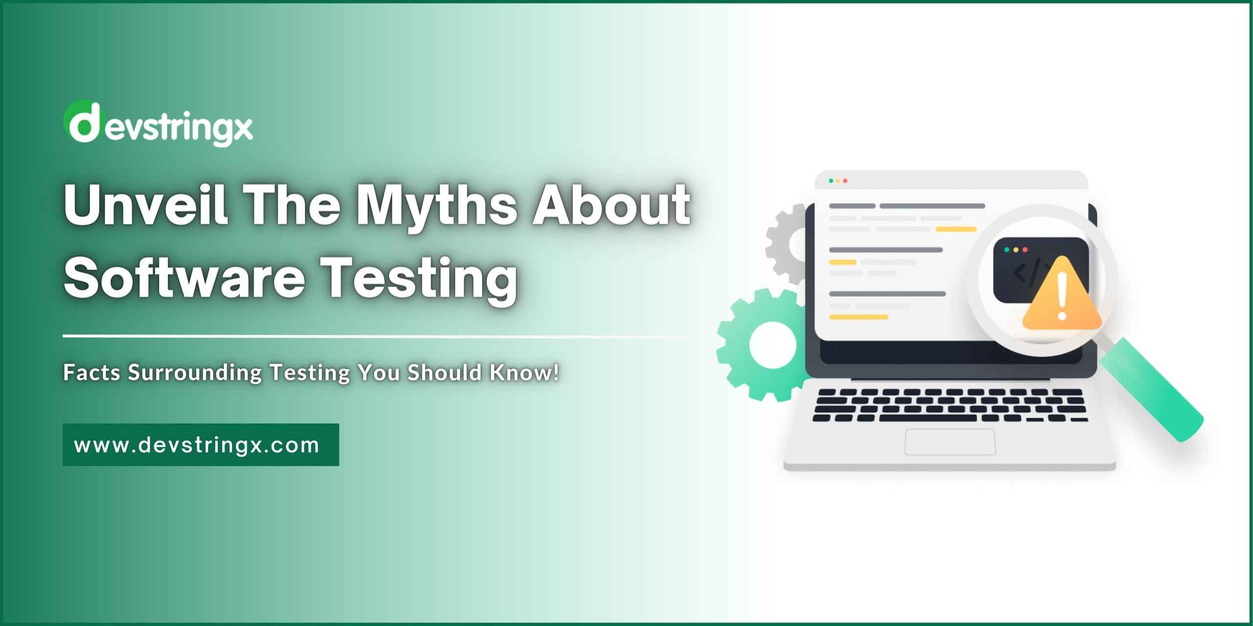 Feature image for Software Testing Myths blog