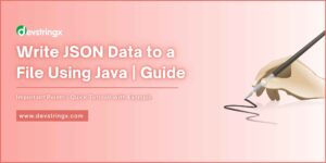 Feature image for write JSON data blog