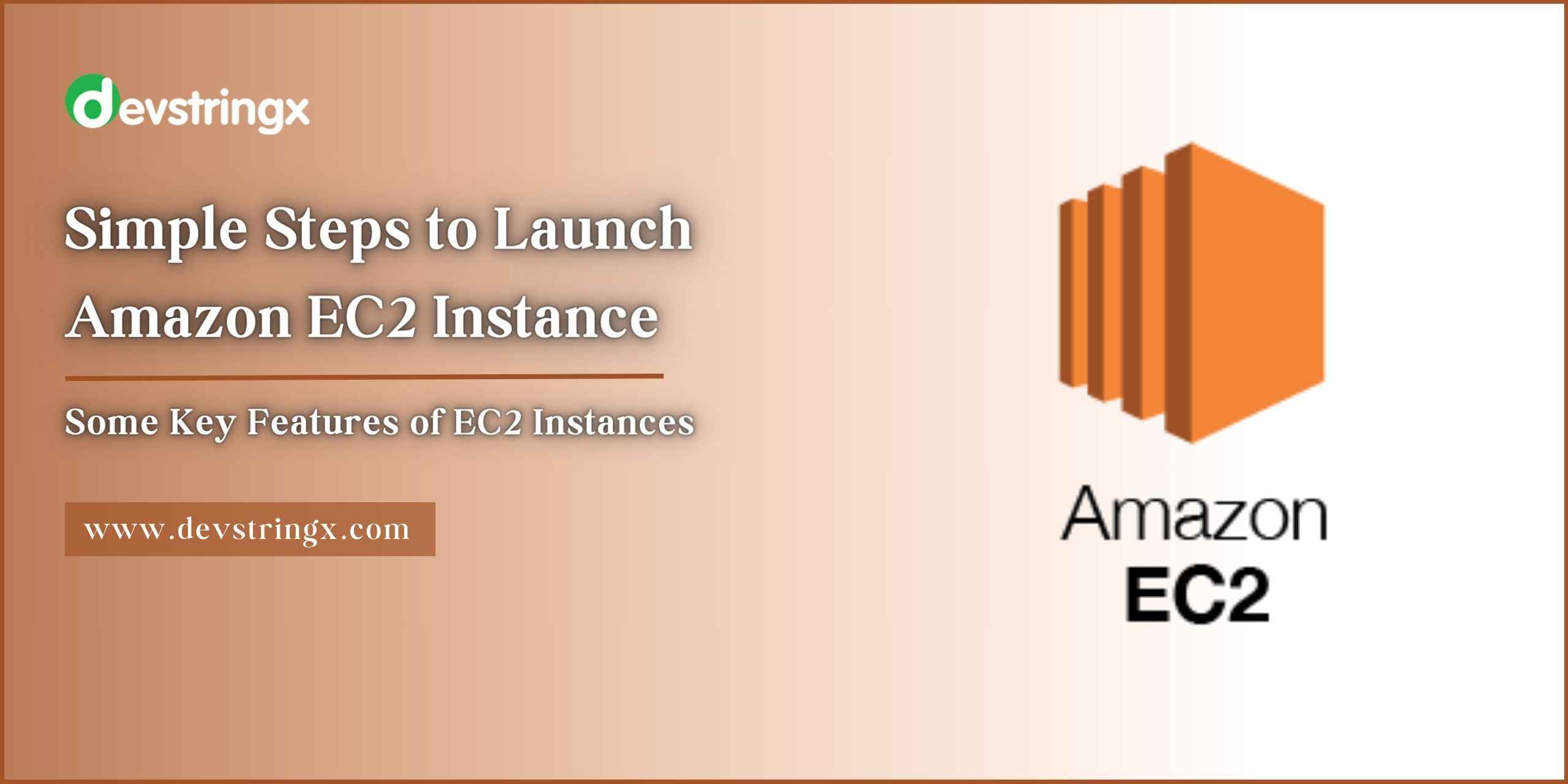 Feature image to launch EC2 Iinstance