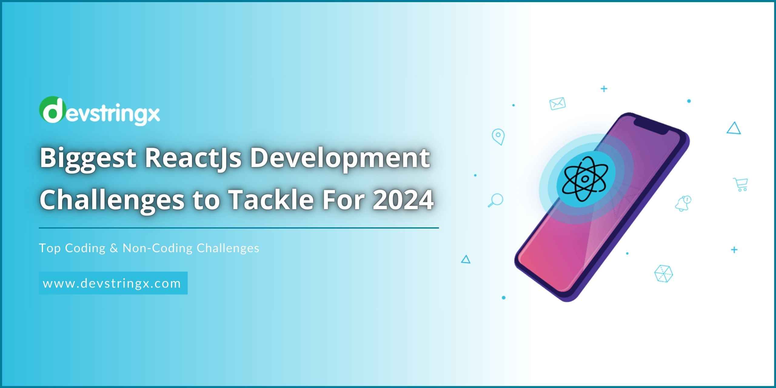 Feature image for React Development challenge blog