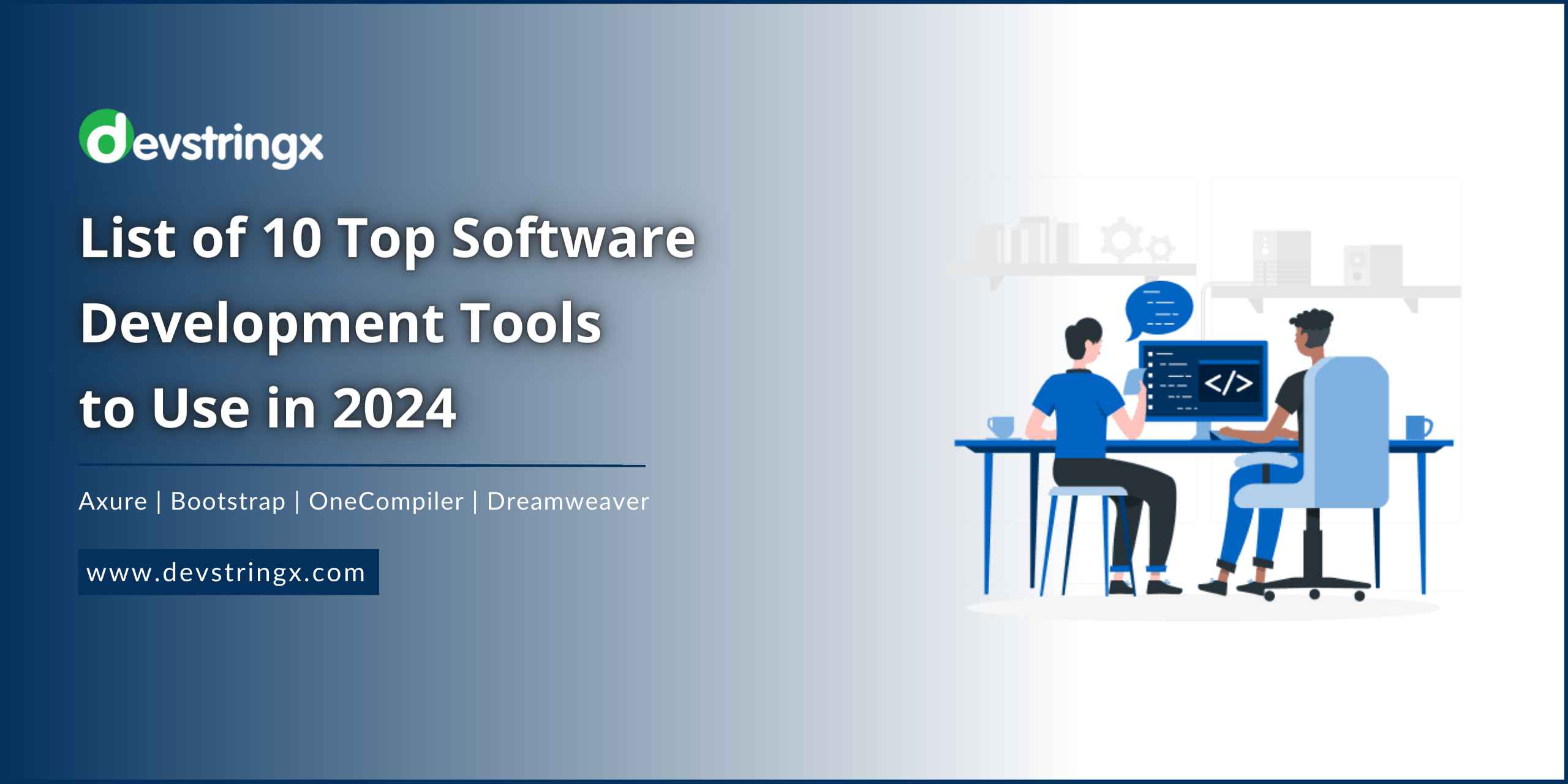 Feature image of top software development tools blog