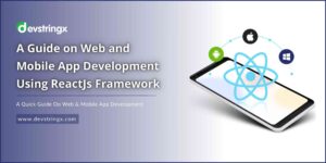 Feature image for Web & Mobile app development using reactjs blog
