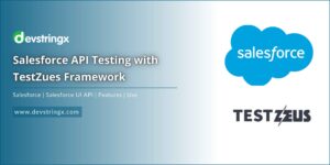 Feature image of Salesforce testing with TestZues
