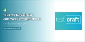 TestCraft: CodeLess Automation Platform | Devstringx