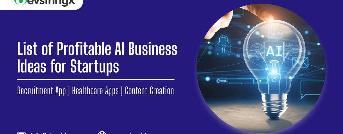 Feature image for AI business ideas blog