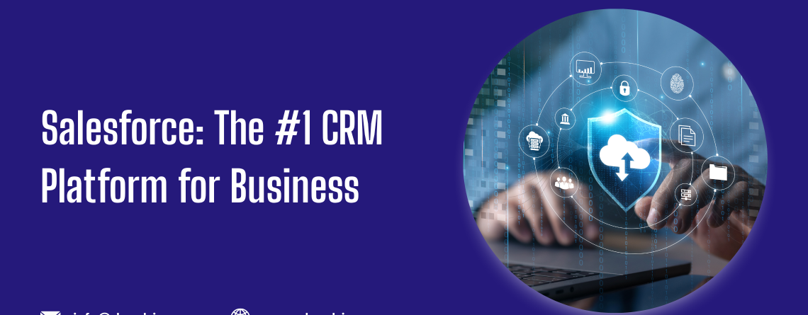 Salesforce CRM platform dashboard for modern businesses