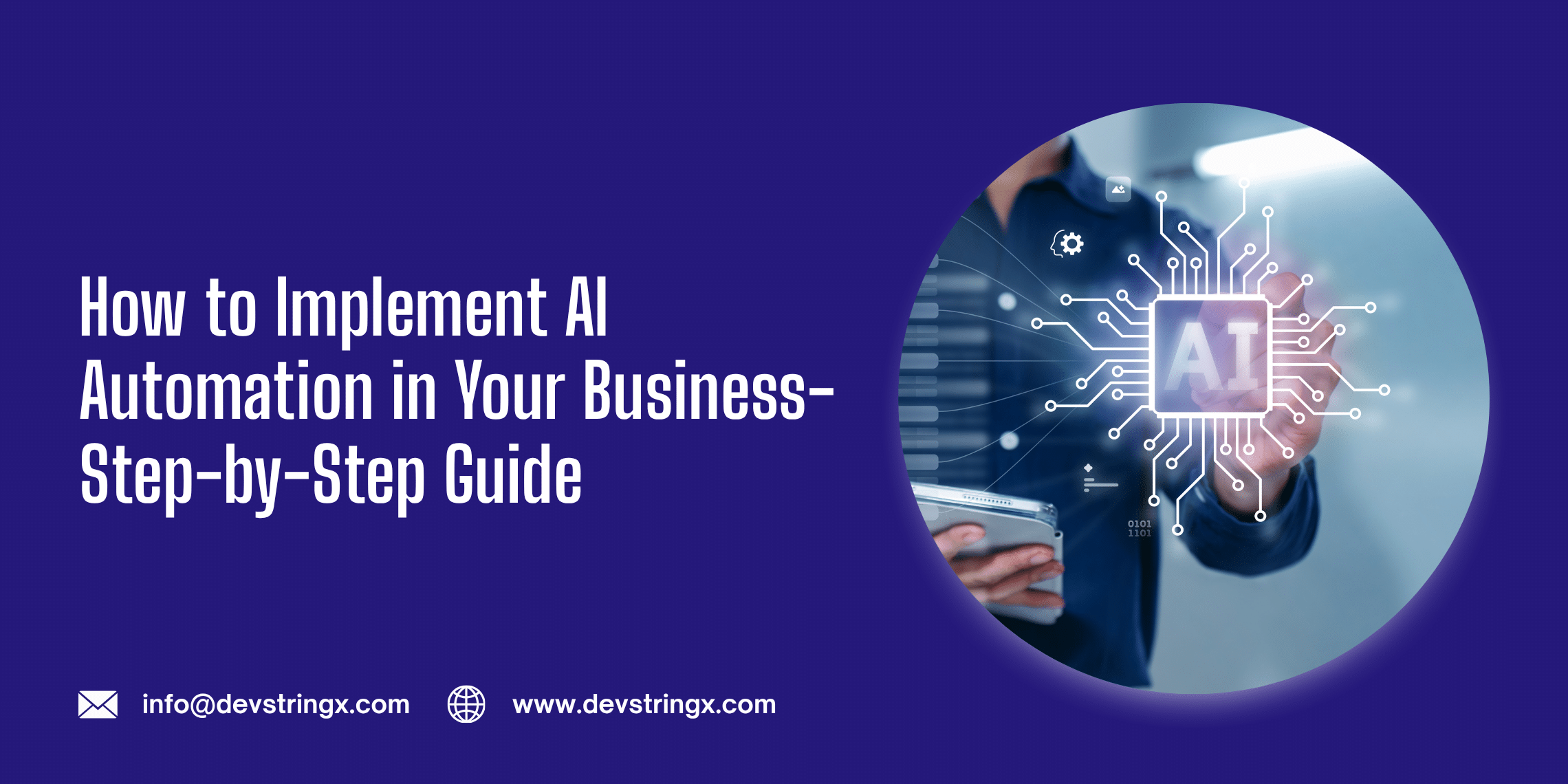 Image of How to Implement AI Automation in Your Business- Step-by-Step Guide