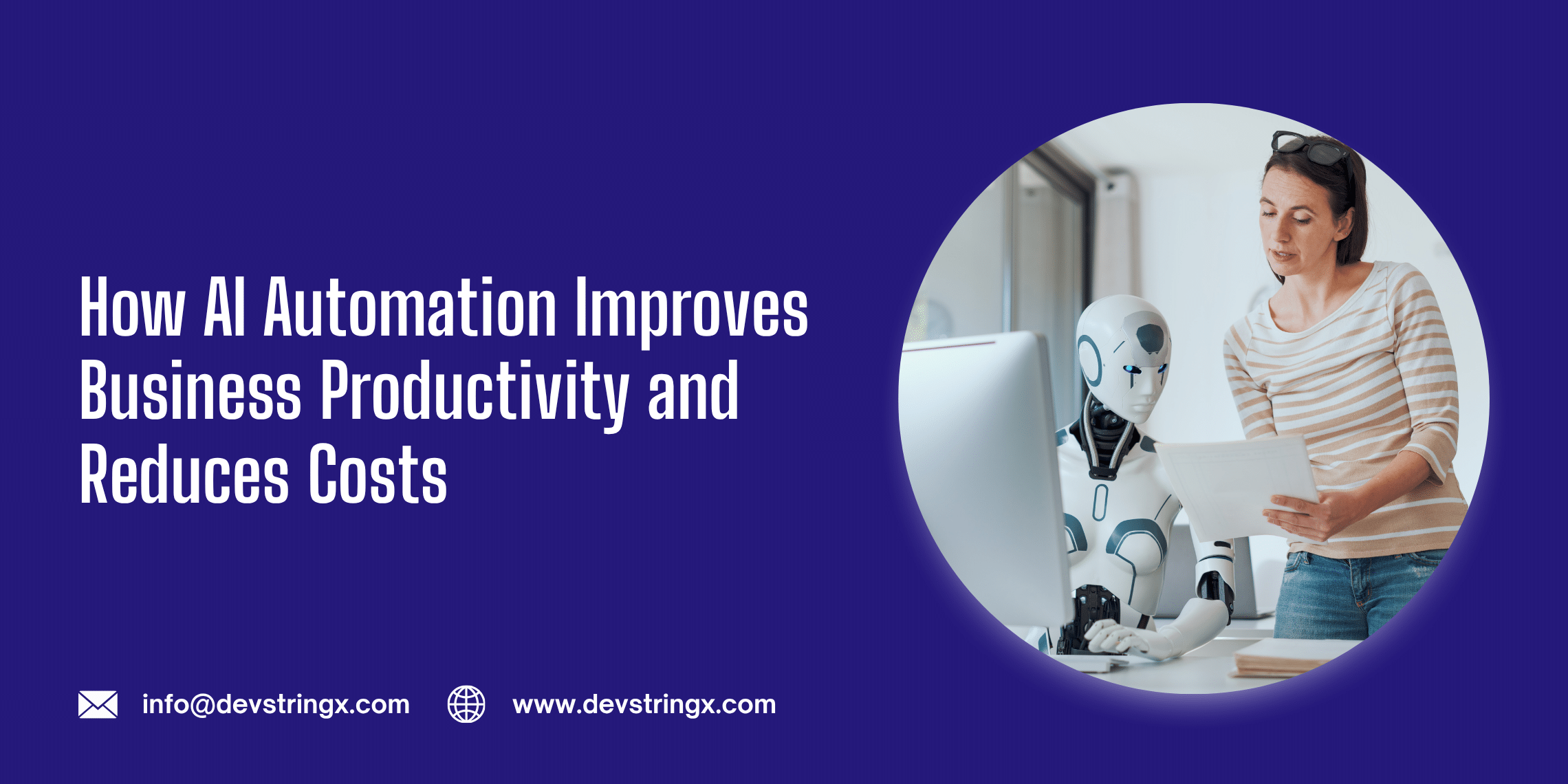 Image of How AI Automation Boosts Productivity & Cuts Costs